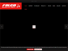Tablet Screenshot of giannifalco.com